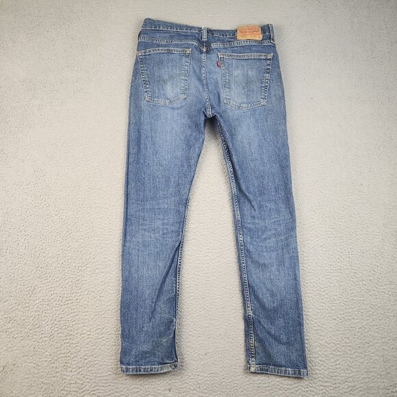 Levi’s 510 Skinny Jeans Mens Size 32 X 30 Blue Faded Wash Denim Stretch Modern - Picture 2 of 16